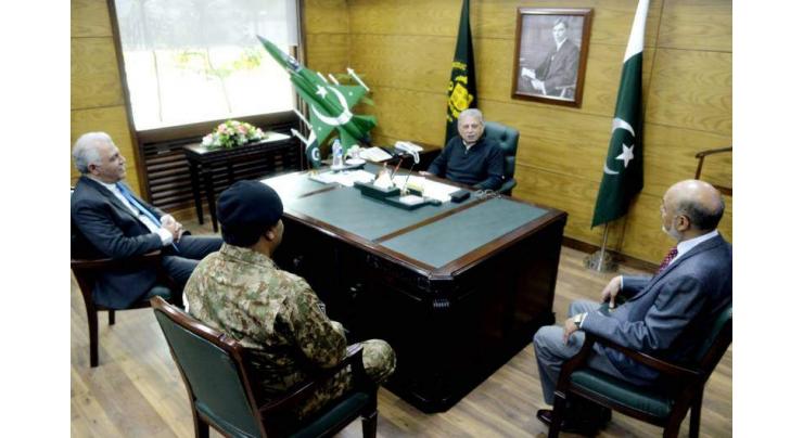 Newly appointed HIT chairman calls on Defence Production Minister 