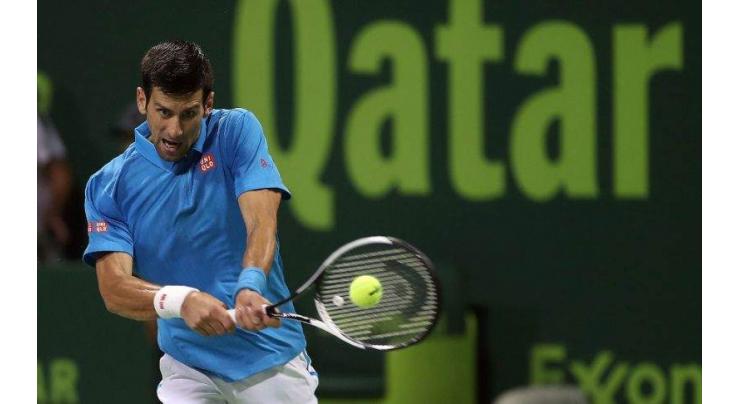 Tennis: Djokovic survives scare in season opener in Doha 