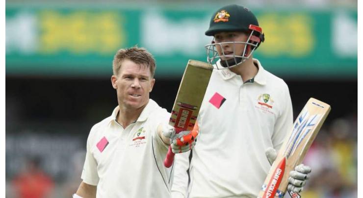 Cricket: Warner, Renshaw tons in Australia's 365-3 
