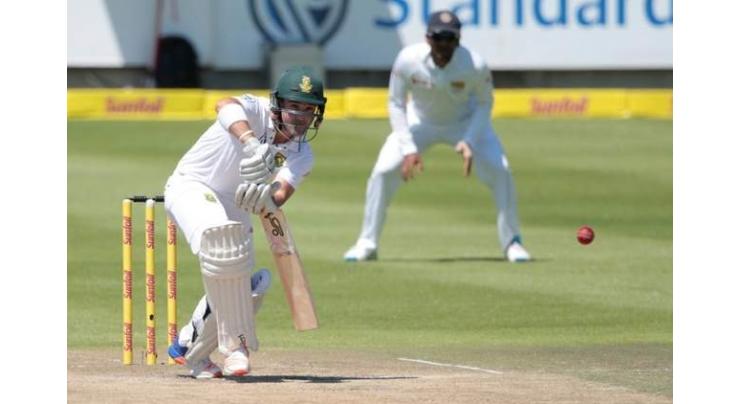 Elgar hits fifty as South Africa forge ahead 