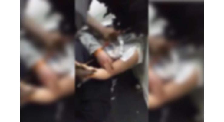 Four arrested after video shows assault of Chicago man 