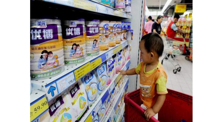 Import of milk, cream, food for infant increase 7.53% in five months 