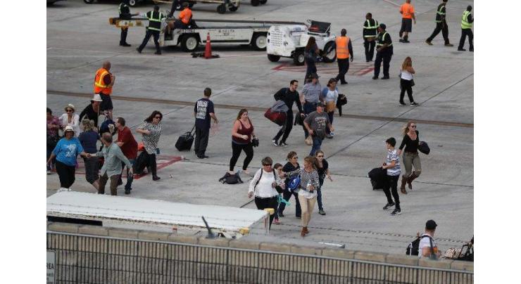 Video emerges of Florida airport gunman opening fire 