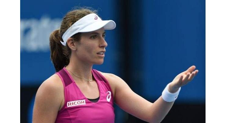 Tennis: Konta beats Radwanska in Sydney WTA final 