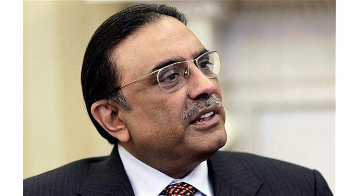 Ex-ministers call on Asif Zardari 