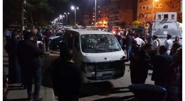  Gunmen kill 8 Egyptian policemen outside Cairo: ministry 