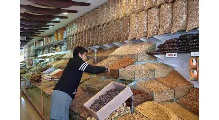 Prices of dry fruit at its peak 