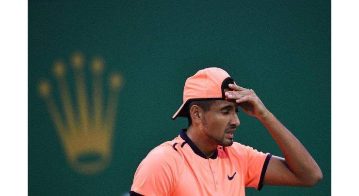 Tennis: Kyrgios booed off court in new 'tanking' row 