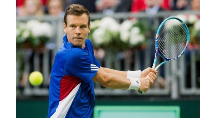Berdych pulls out of Davis Cup tie 
