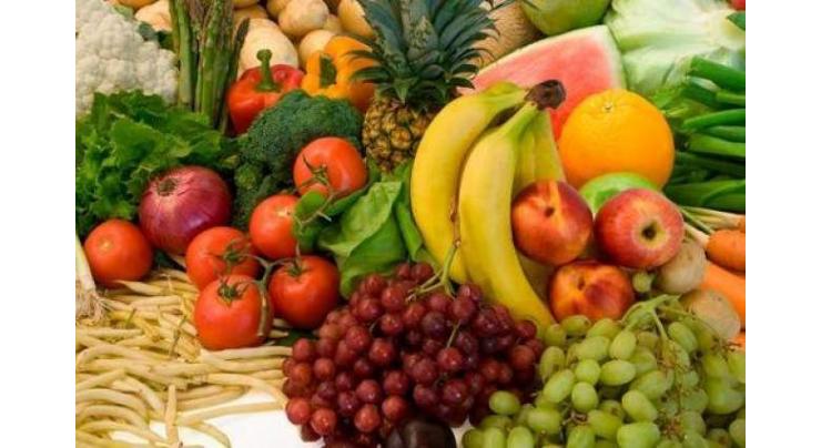 Prices of fruits, vegetables remain stable 