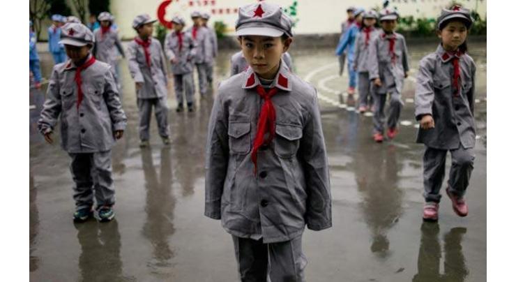 Children learn patriotic spirit at "Red Army school" 