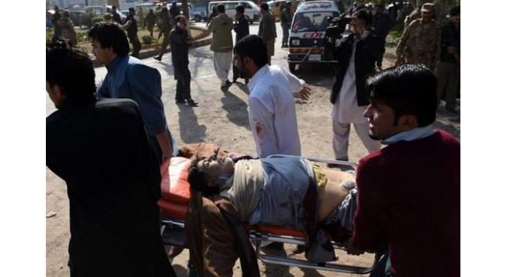 One killed, over ten injured in suicide attack in Hayatabad: SSP Operations 