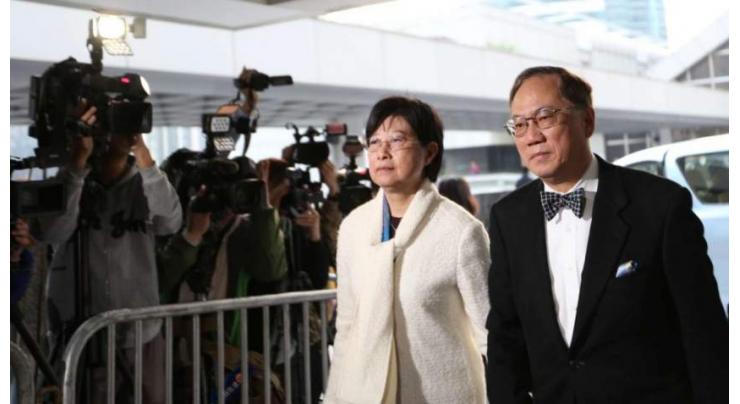 Ex-Hong Kong leader guilty of misconduct in graft trial 