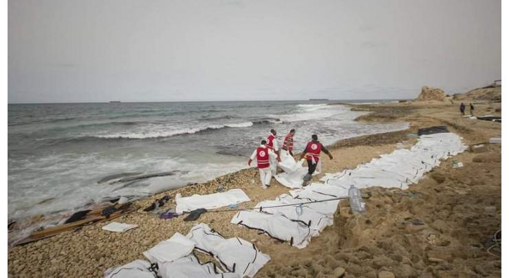 Bodies of 74 migrants wash up on Libya beach: Red Crescent 