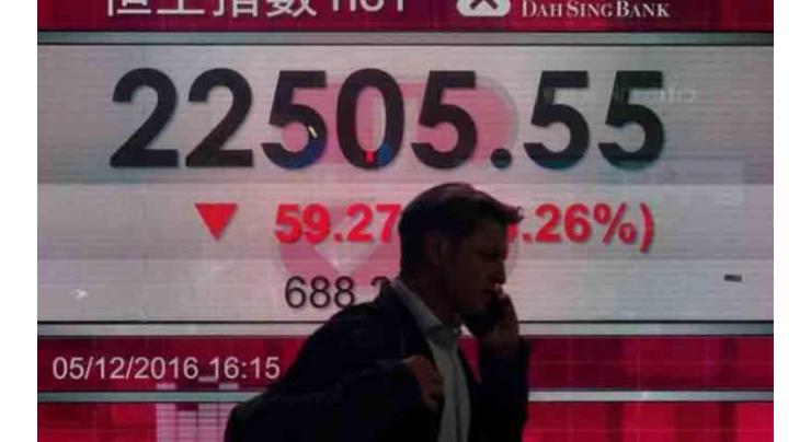 Hong Kong stocks extend losses at start of week 