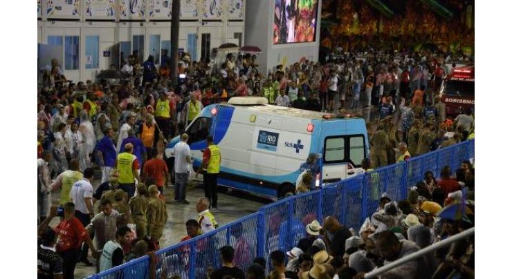 Bloody accident and rain mar joyful Rio carnival 