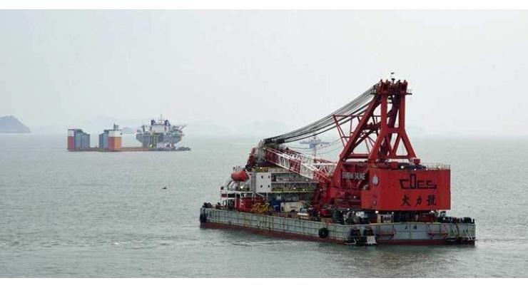 South Korea raises sunken Sewol ferry 