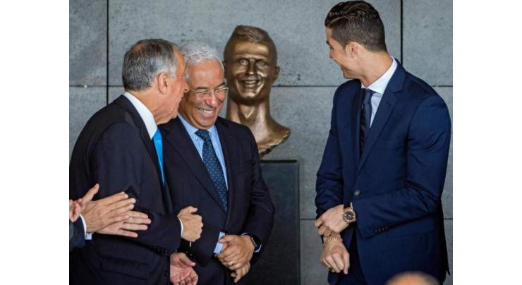 Football: Airport renamed in Ronaldo honour -- and 'bizarre' bust 