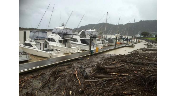 New Zealand escapes worst of tropical storm 