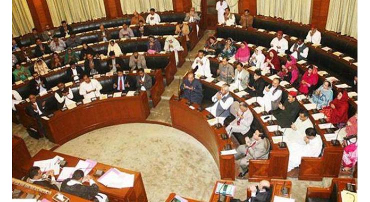 Opposition in Sindh Assembly stages token walkout 