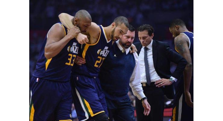 Injured Jazz center Gobert ruled out for Friday game against Clippers 