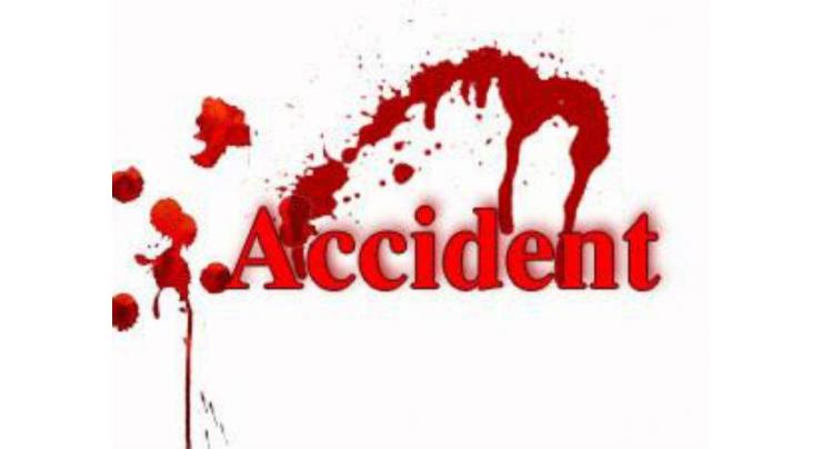 Woman killed in an accident 
