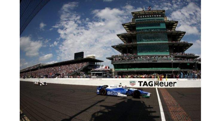 Auto racing: Sato seizes moment for history Indy 500 win 