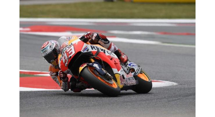 Motorcycling: Marquez on Moto2 pole in Catalonia 