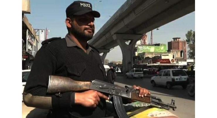 Security on high alert on Eid in Faisalabad 