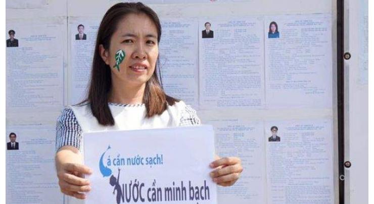 Vietnam blogger 'Mother Mushroom' jailed for 10 years 
