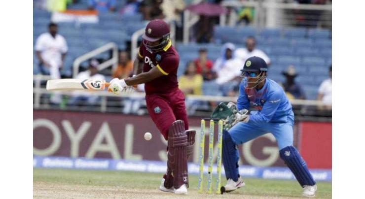 Cricket: Lewis ton carries Windies to thumping win 
