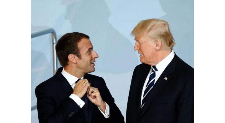Macron says 'respects' Trump decision to pull out of climate pact 