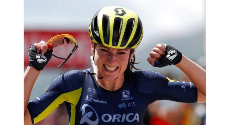 Cycling: Van Vleuten wins women's Tour stage 