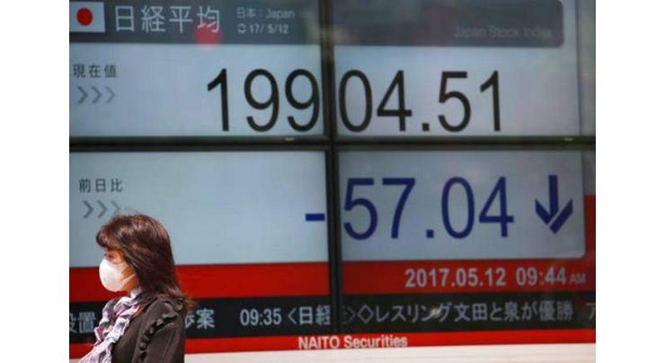 Tokyo stocks slip as exporters dip into red 