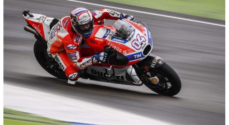 Motorcycling: Dovizioso fastest in Austrian MotoGP practice 