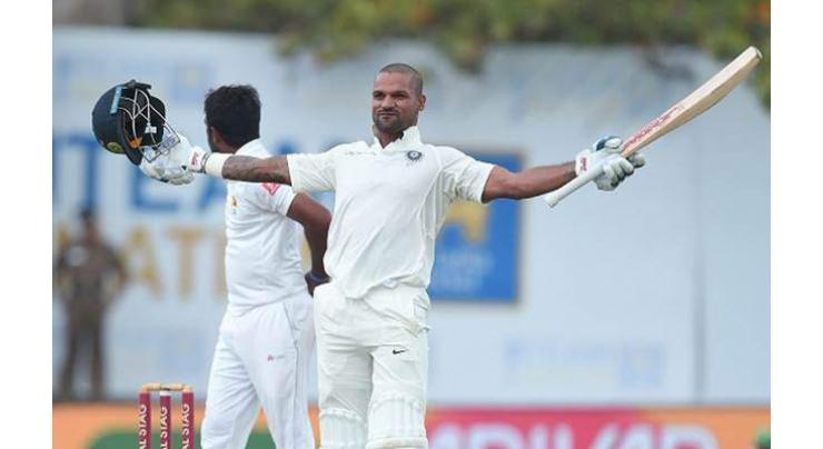 Cricket: Spinners put India on backfoot after Dhawan ton 