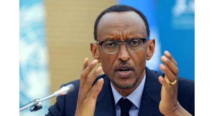 Rwanda's Kagame sworn in for third term 