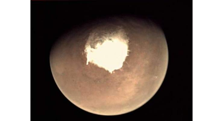 Mars weather: 'Cloudy, chance of nighttime snowstorm' 