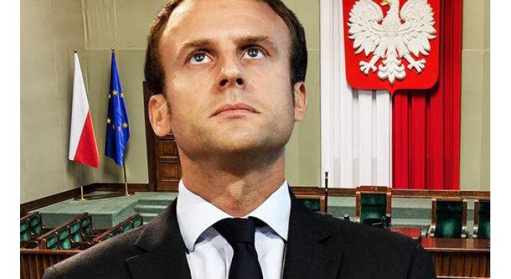 Poland 'goes against European interests': Macron 