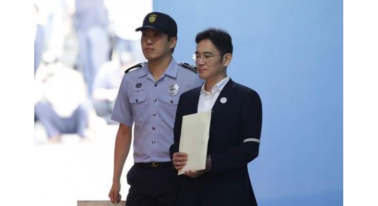 Samsung heir guilty of bribery, sentenced to five years jail 