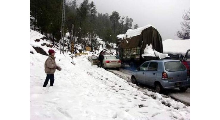 Above 20,000 tourists daily visit Murree 