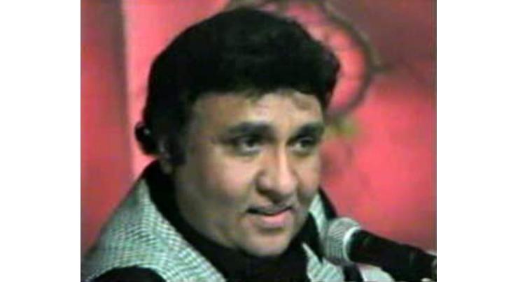 Singer Pervez Mehdi being remembered on his 12 death anniversary 