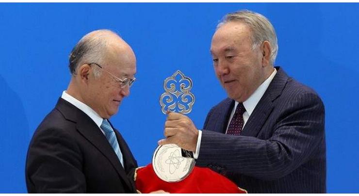 Kazakhstan inaugurates IAEA-backed nuclear fuel bank 