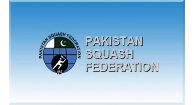 PSF shortlists five players for World Men's Team Squash C'ship 