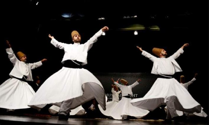 Turkish Whirling Dervish Dancers, Local Singers Mesmerize - UrduPoint