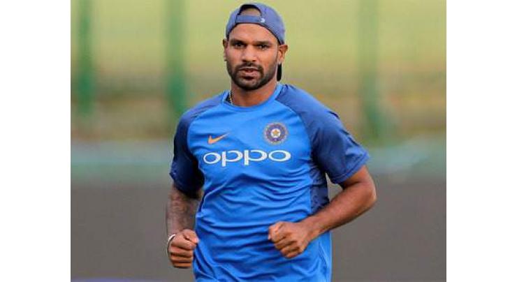 Cricket: Dhawan to miss first three Australia clashes 