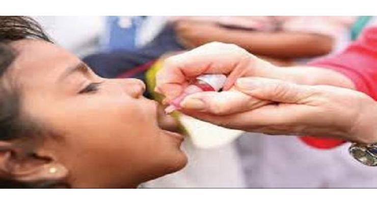 328542 children to be immunized during anti polio campaign 
