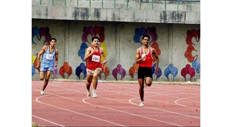 Multan athletic team trials held at divisional sports ground 