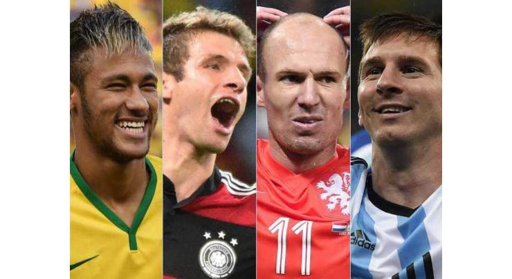 Football: Neymar, Ronaldo, Messi on FIFA best player shortlist 
