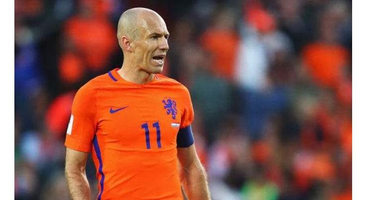 Football: Robben 'still believes' Dutch can qualify 